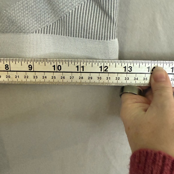 Puma Women's Light Gray Sports Bra - Picture 3 of 4